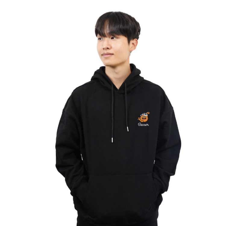 골프 캐릭터 집업 후드티/후드티